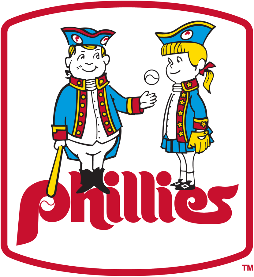 Philadelphia Phillies 1976-1980 Primary Logo vinyl decal